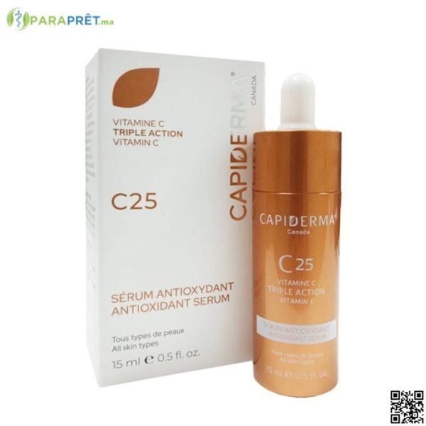 CAPIDERMA SERUM ANTIOXYDANT C25 15ML - CAPIDERMA