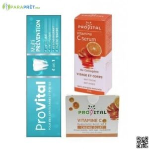 PRO VITAL PACK (SERUM VC & CREME VC + DENTIFRICE GRA - PRO VITAL