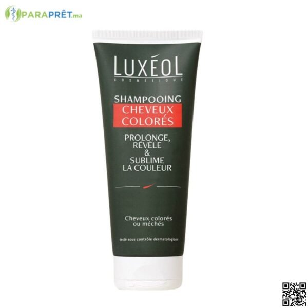 LUXEOL SHAMPOOING CHEVEUX COLORES 200ML - LUXEOL