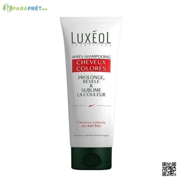 LUXEOL APRES SHAPOOING CHEVEUX COLORES 200ML - LUXEOL