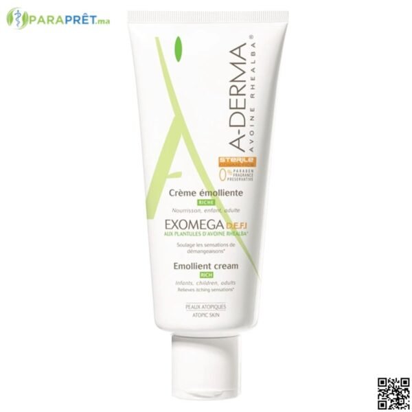 A-DERMA EXOMEGA CREME EMOLIENTE D.E.F.I 200ML - A-DERMA