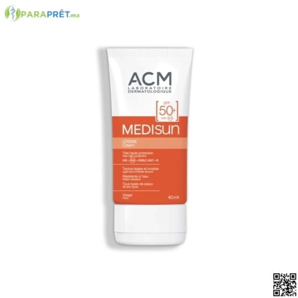 ACM MEDISUN CREME INVISIBLE SPF50 40ML - ACM