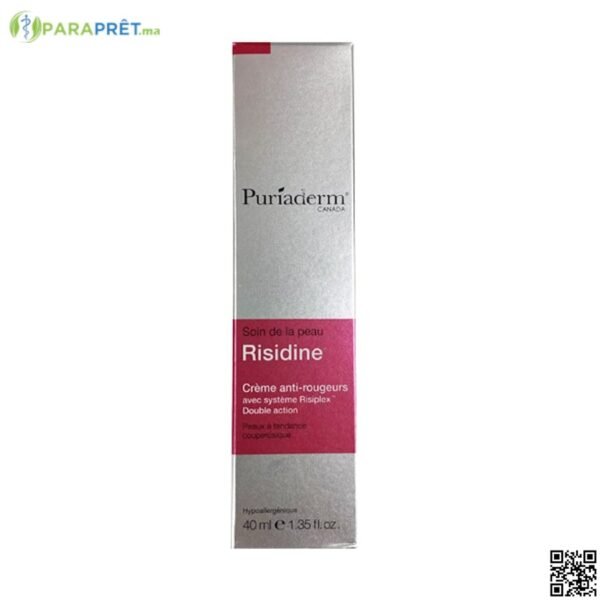 PURIADERM RISIDINE CREME ANTI ROUGEURS 40ML - ACM