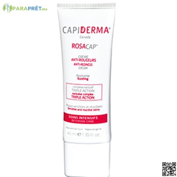 CAPIDERMA ROSACAP CREME ANTI-ROUGEUR 40ML - CAPIDERMA