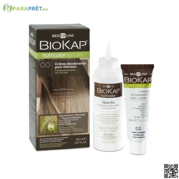 BIOKAP NUTRICOLOR DELICATO CREME 0.0 - CAPIDERMA