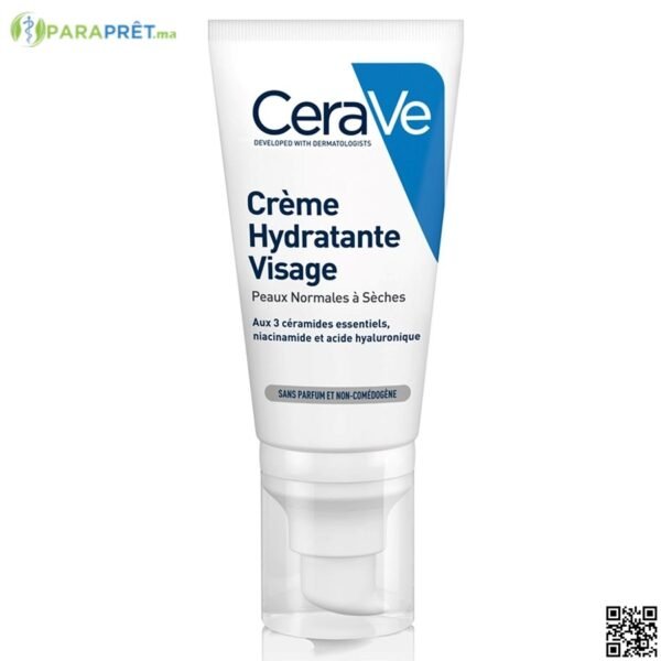 CERAVE CREME HYDRATANTE VISAGE 52ML - CERAVE