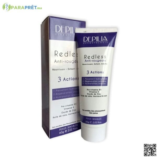 DEPILIA REDLESS CREME ANTI-ROUJEURS 60G - DEPILIA