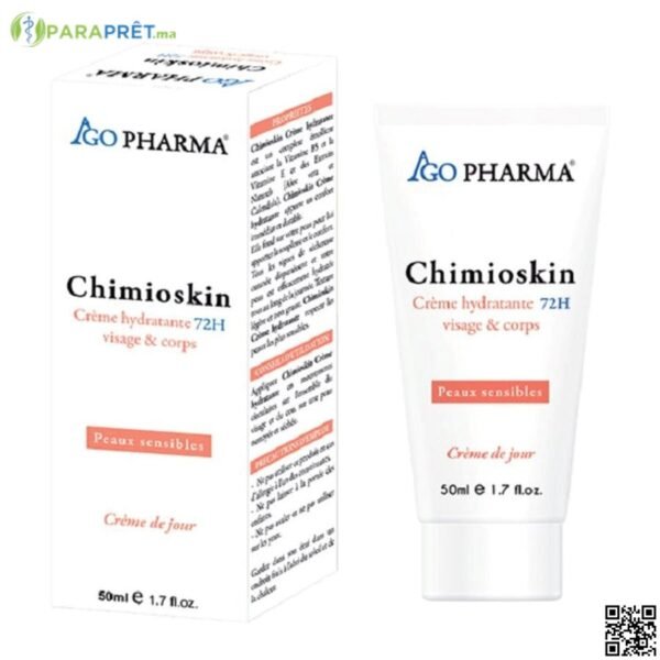 CHIMIOSKIN CREME HYDRATANTE 72H 50ML - DEPILIA