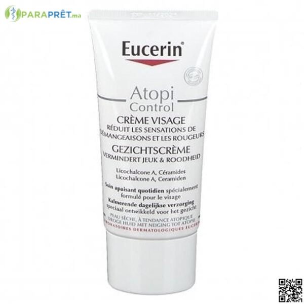 EUCERIN ATOPICONTROL CREME VISAGE 50ML - EUCERIN