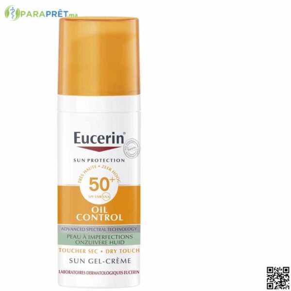 EUCERIN ECRAN OIL CONTROL SUN GEL CREME TOUCHER S - EUCERIN