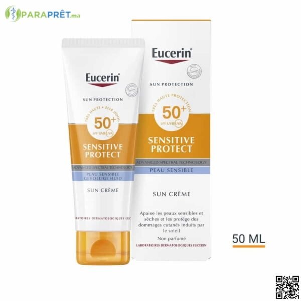 EUCERIN ECRAN SUN CREME VISAGE SPF 50+ - EUCERIN