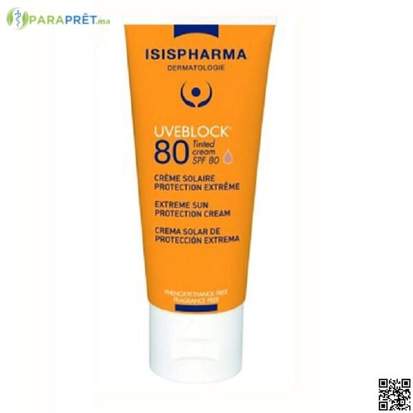 ISIS UVEBLOCK 80 CREME TEINTE 40ML - ISIS