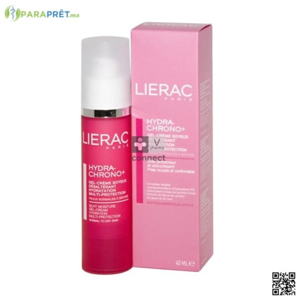 LIERAC HYDRA-CHRONO+GEL CREME SOYEUX 40 ML - LIERAC