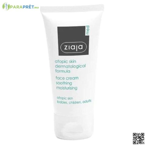 ZIAJA MED ATOPIC CREME DE VISAGE APAISANT ET HYDRAT - MIRAZINE