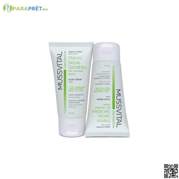 MUSSVITAL DERMACTIVE CREME MAINS PEAU SECHES 50ML - MUSSVITAL