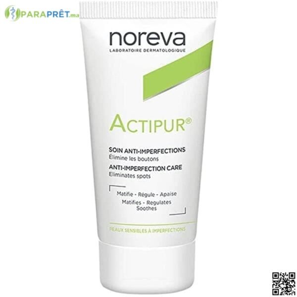 LED ACTIPUR CREME MATIFIANTE ANTI-IMPERFECTION 30ML - NOREVA