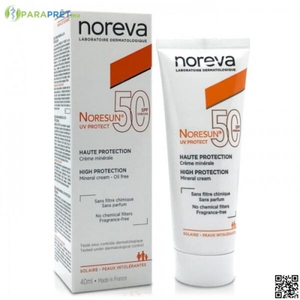 NOREVA NORESUN UV PROTECT CREME MINERALE 50+ - NOREVA