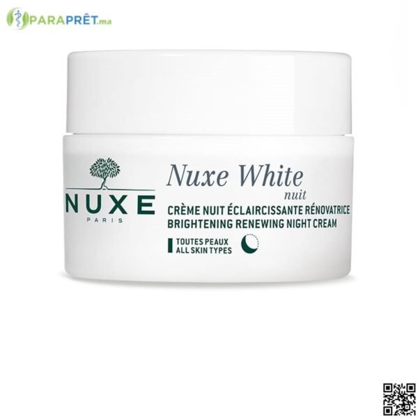 NUXE WHITE CREME NUIT ECLAIRCISSANTE 50ML - NUXE
