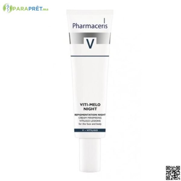 PHARMACERIS VITILGO-BIELACTWO CREME DE NUIT 40 ML - NUXE