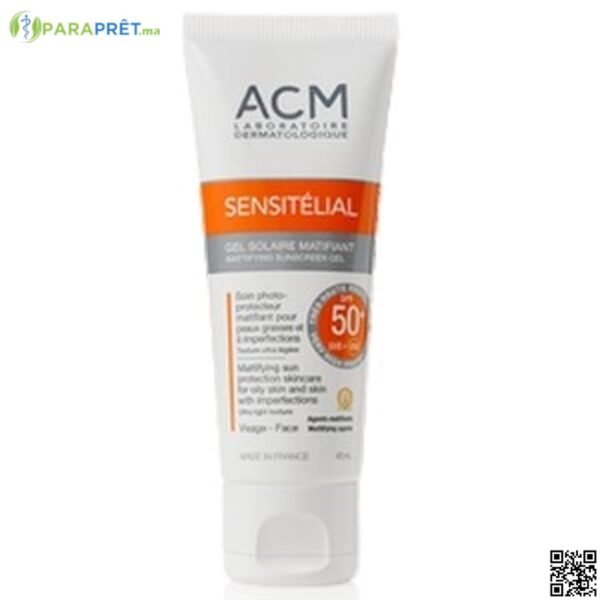 SENSITELIAL ECRAN GEL SPF50+ 40ML - ACM