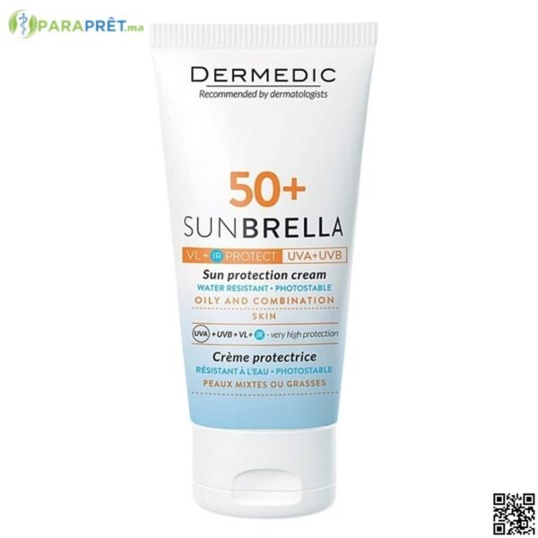 DERMEDIC SUNBRELLA ECRAN CREME SPF50+ PX.MG 50ML - JANSSEN CO