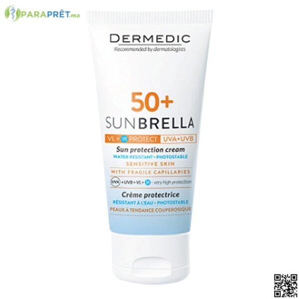 DERMEDIC SUNBRELLA ECRAN CREME SPF50+ PX.NS 50ML - JANSSEN CO