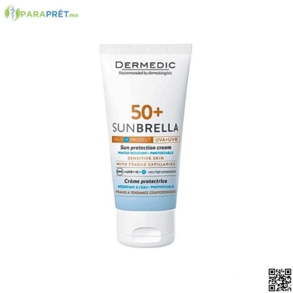 DERMEDIC SUNBRELLA ECRAN CREME SPF50+ PX.SENSIBLE - JANSSEN CO