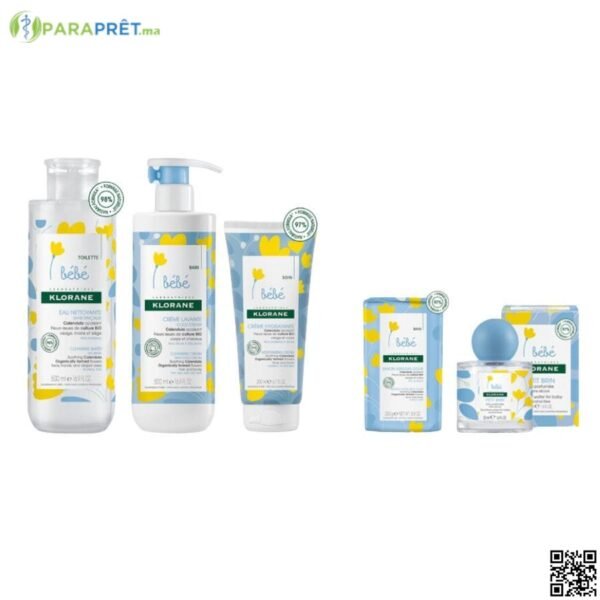 KL BEBE PACK (GEL+LAIT+ERYTHEAL+CREME+PARFUM) - KLORANE