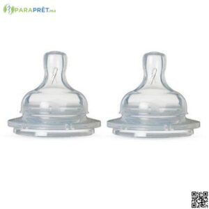 MON BEBE TETINE SILICONE 3-6M+ - MON BEBE