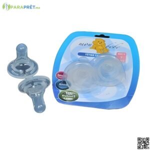 MON BEBE TETINE/2 SILICONE 6M+ - MON BEBE