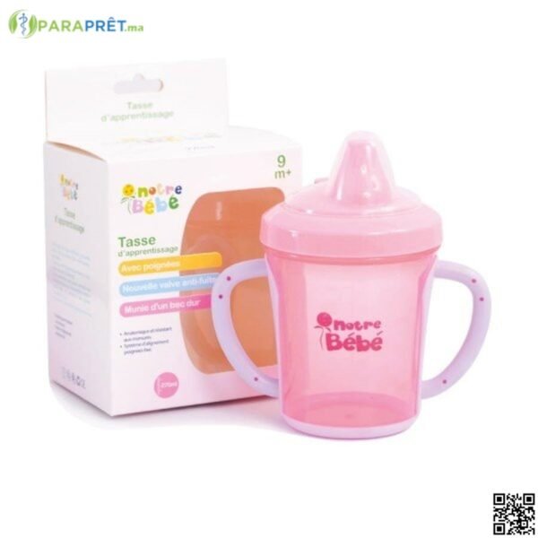 NOTRE BEBE TASSE D APPRENTISSAGE 6M+ 270ML - NOTRE BÉBÉ