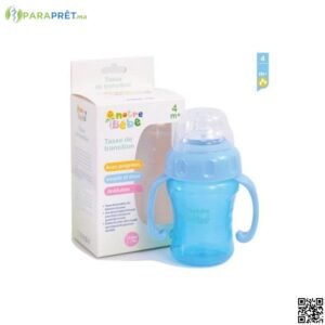 NOTRE BEBE TASSE D APPRENTIS 4M+POIGNET 210ML - NOTRE BÉBÉ